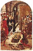 BERRUGUETE, Pedro St Dominic and the Albigenses